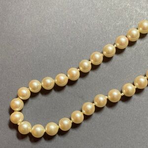Vintage marvella  36” faux pearl necklace